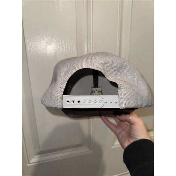 Kanha Flat‎ Bill Ball Cap Gray Tiger Hat Sunderstorm Cannabis Brand Adjustable - Picture 3 of 5